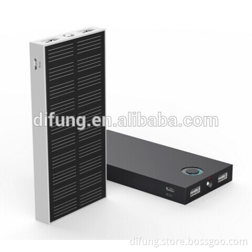 High Quality 6000mAh Solar Mobile Phone Charger with Logo Printing
